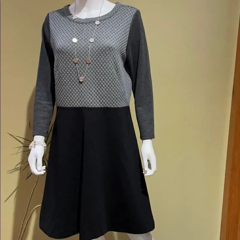 Loft Colorblok Dress Size 10 - Picture 2 of 7